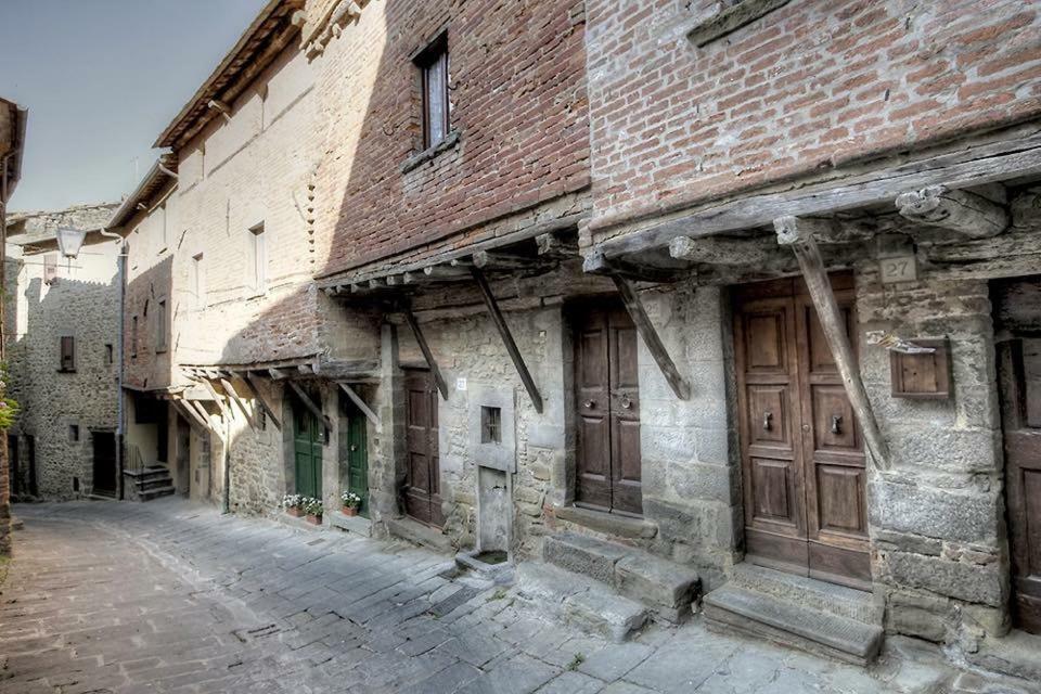 La Casina Nel Vicolo Villa Cortona Bagian luar foto